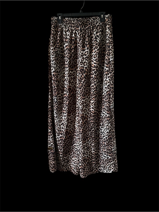 INC International Concepts Pants - INC International Concepts Leopard Print Wide-leg Pants in Brown and Black